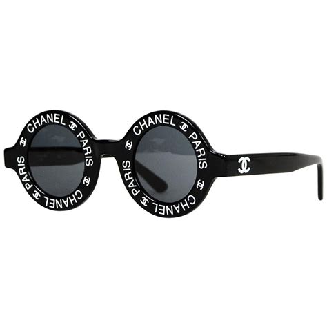 chanel paris circle sunglasses